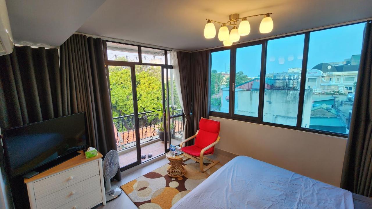 T Home Balcony Homestay Hanoi Exteriör bild