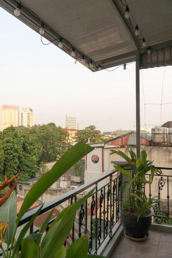 T Home Balcony Homestay Hanoi Exteriör bild